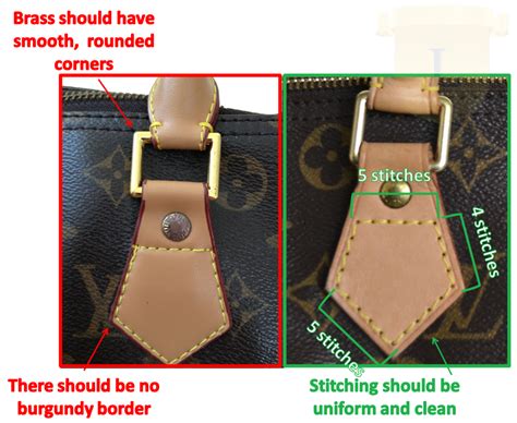 how do you know if lv bag is real|how to check for false louis vuitton.